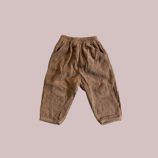 Kindly the label / Common Good Pants - camel / 2, 3, 4, 5Y