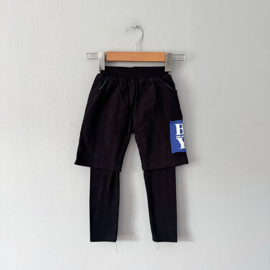 No brand / Short pants with leggings / 4T