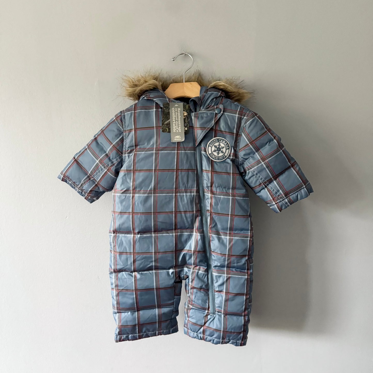 Roots / Blue snow suit / S(6M) - New with tag