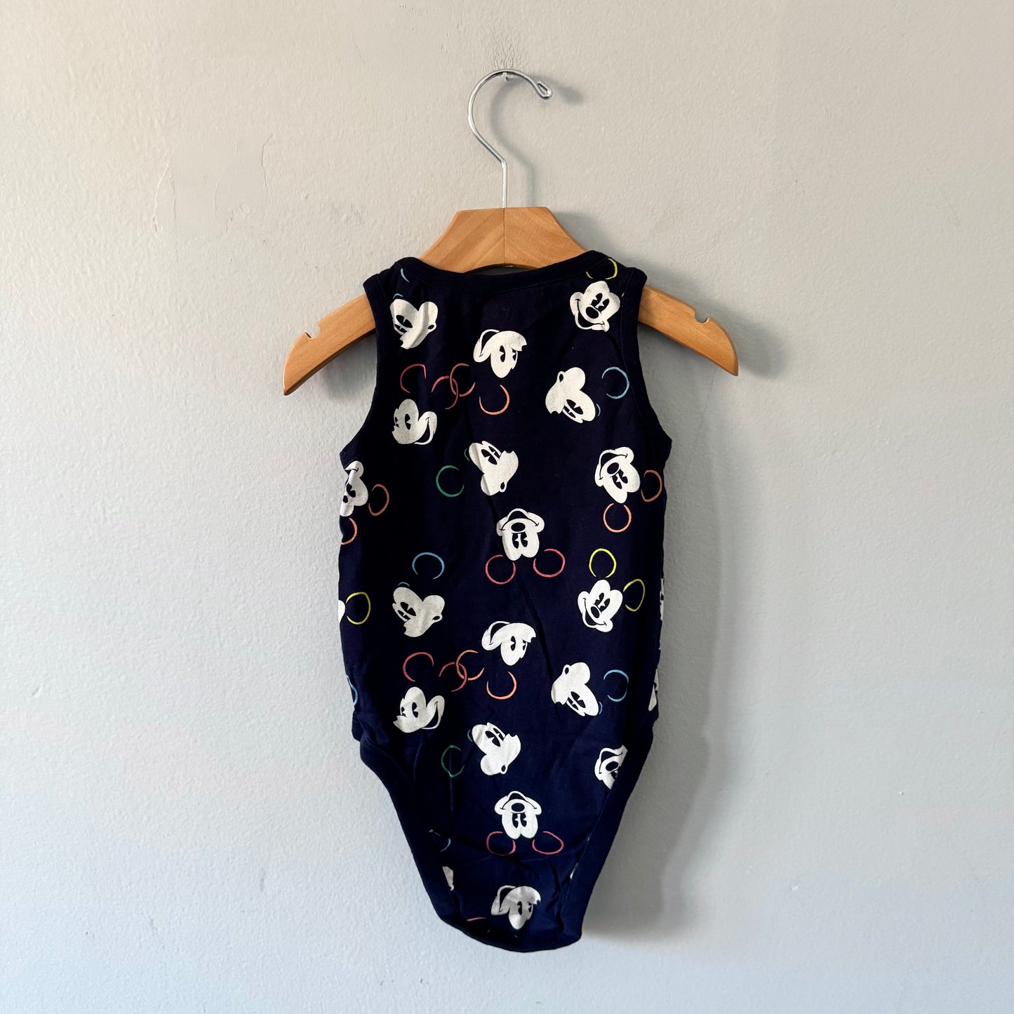 Gap x Disney / Débardeur-grenouillère marine x Mickey / 18-24M