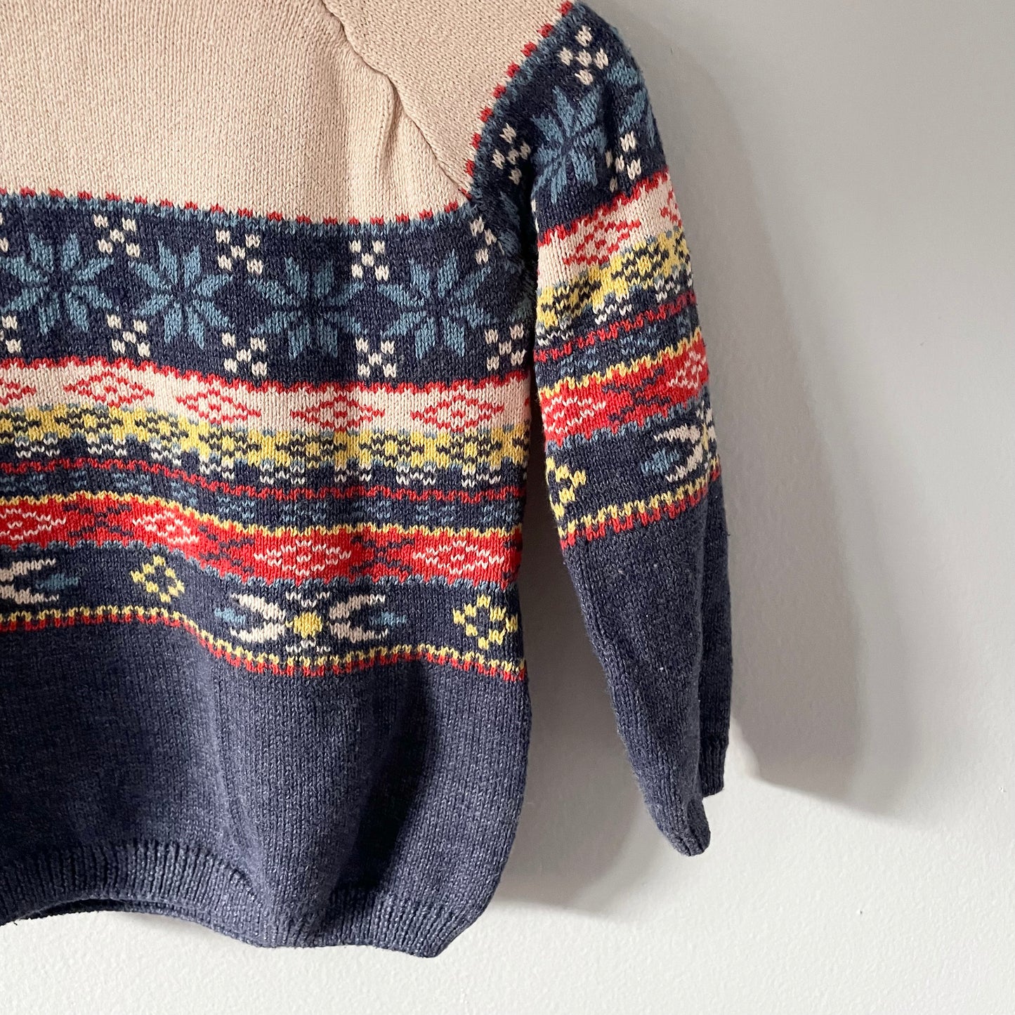 Pusblu / Oeko tex cotton knit pullover / 2-3Y