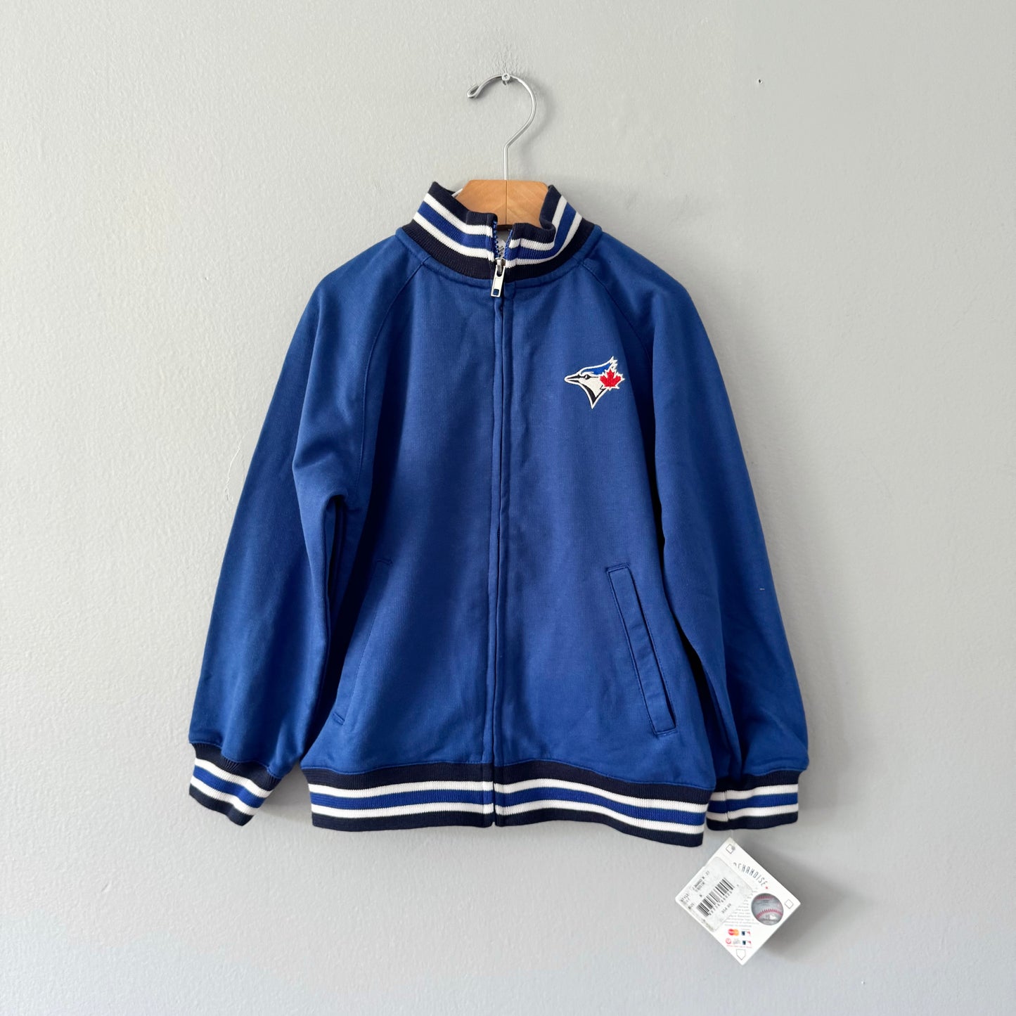 MLB / Toronto Blue Jays zip up / 5-6Y - New with tag