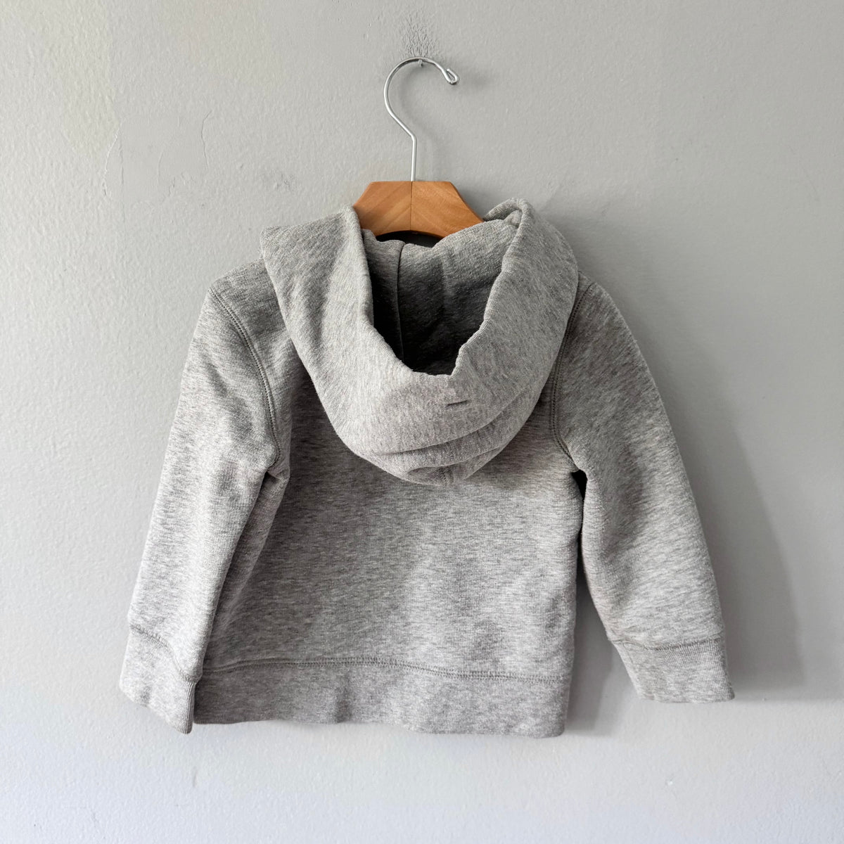 Beaver Canoe / Light grey hoodie / 2T