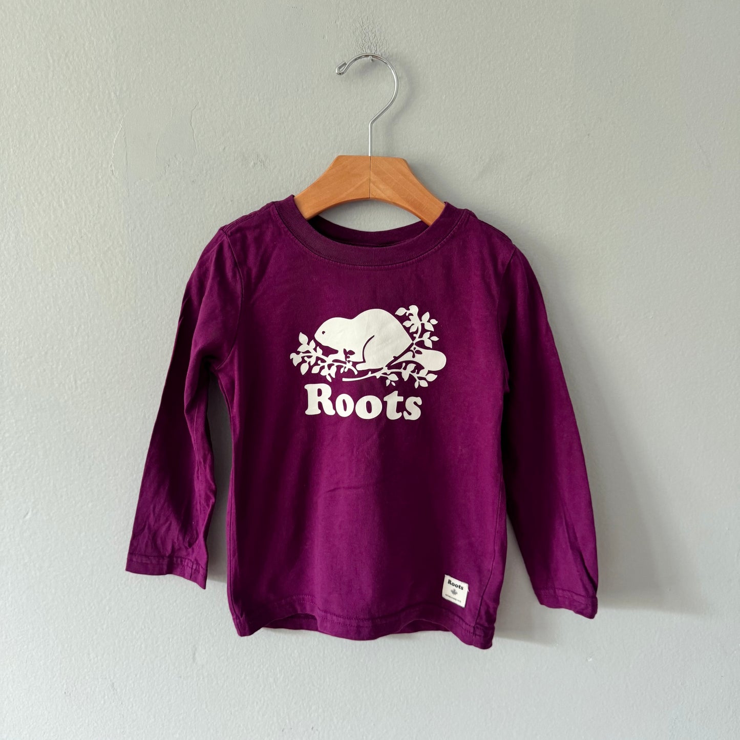 Roots / Purple long sleeve / 3T