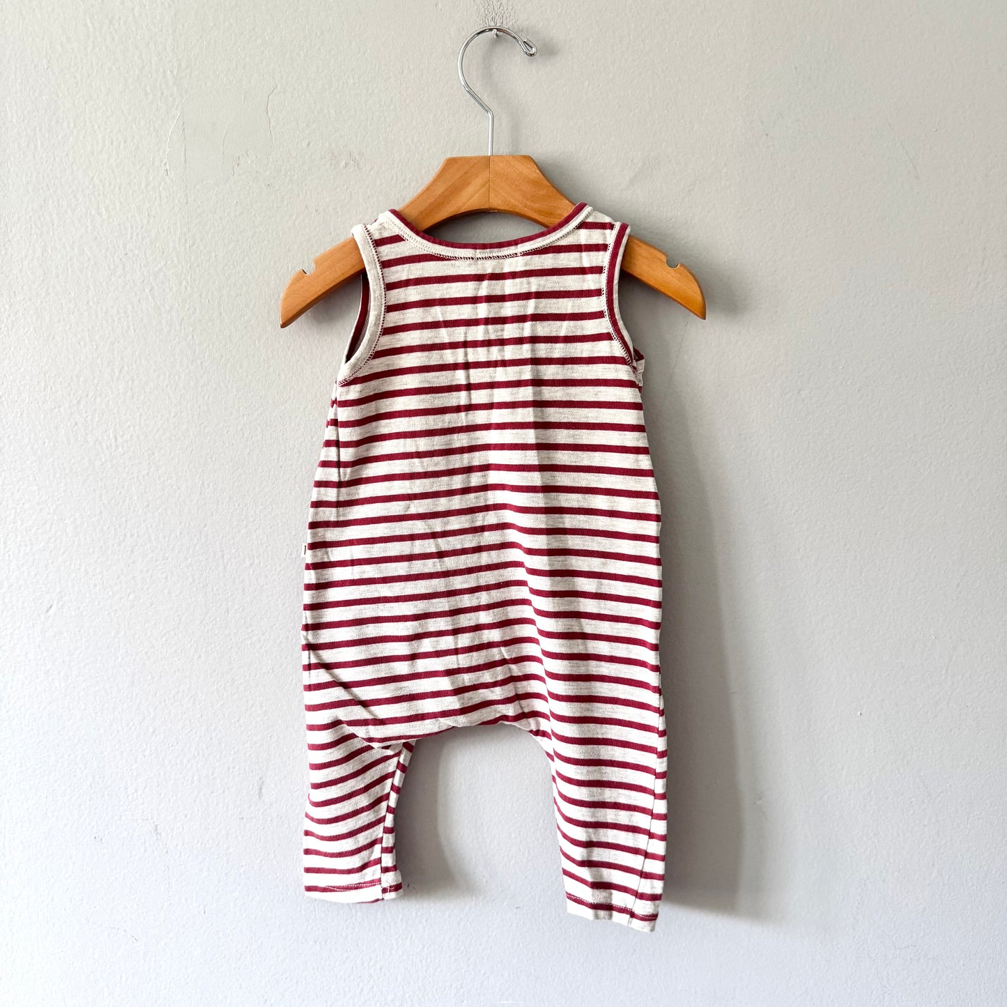 1+ in the family / Stripe tank romper / 9M