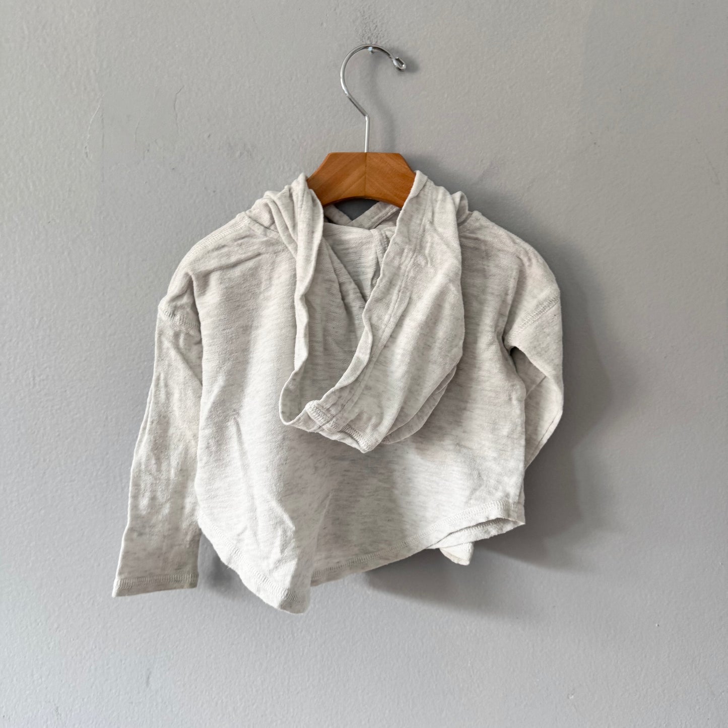 Polo Ralph Lauren / Light grey shirt with hood / 2T
