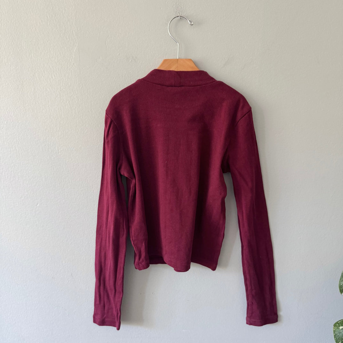 Gap / Burgundy long sleeve / 10Y