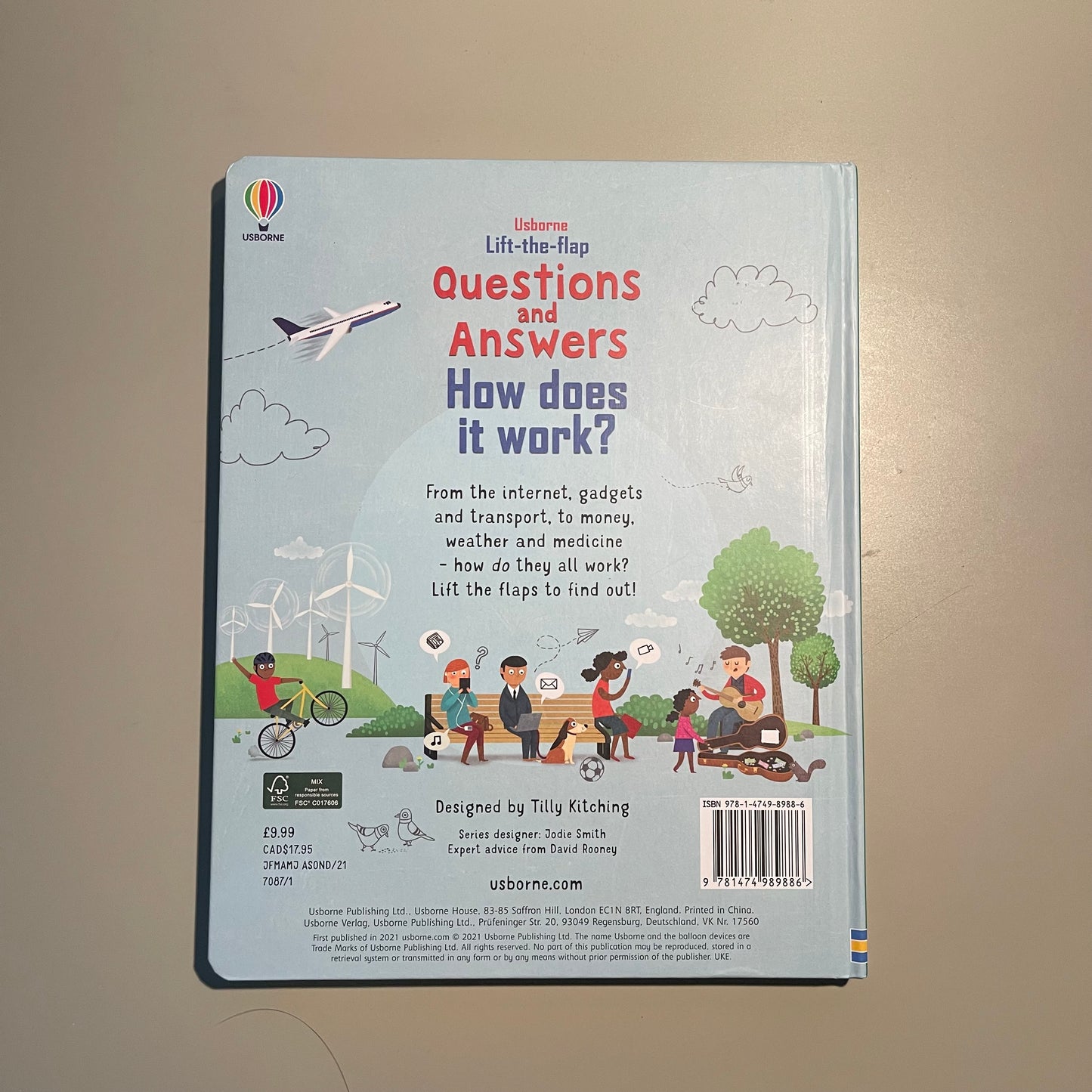 Usborne Lift-the-Flap - Questions and Answers How does it Work?