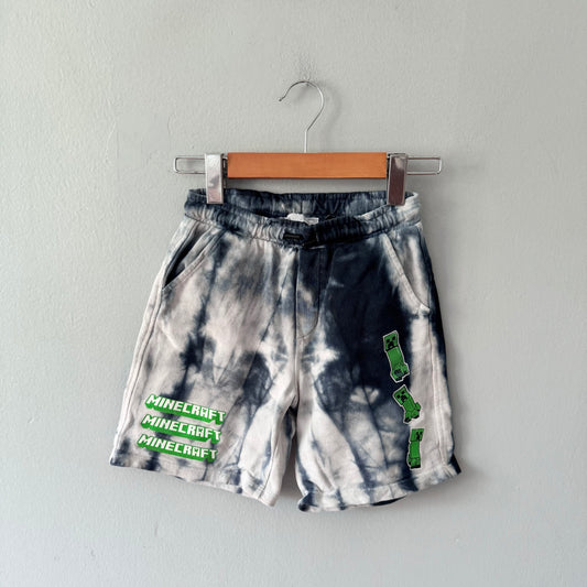 Zara x Minecraft / Crew shorts / 7Y
