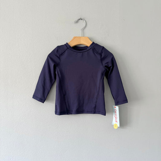 Cat & Jack / Navy rash guard - New with tag / 12M