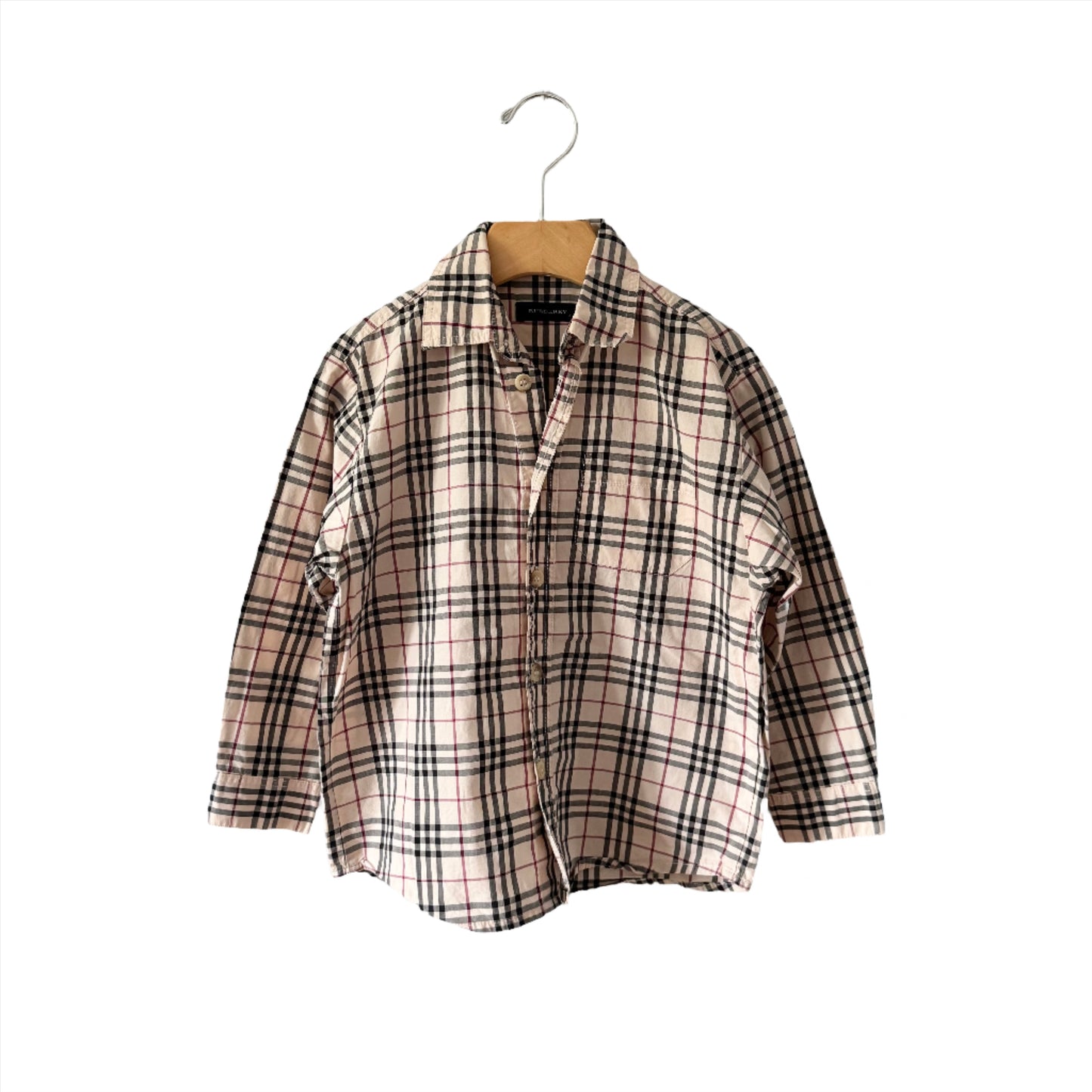 No brand / Checked shirt(Burberry pattern) / 4Y