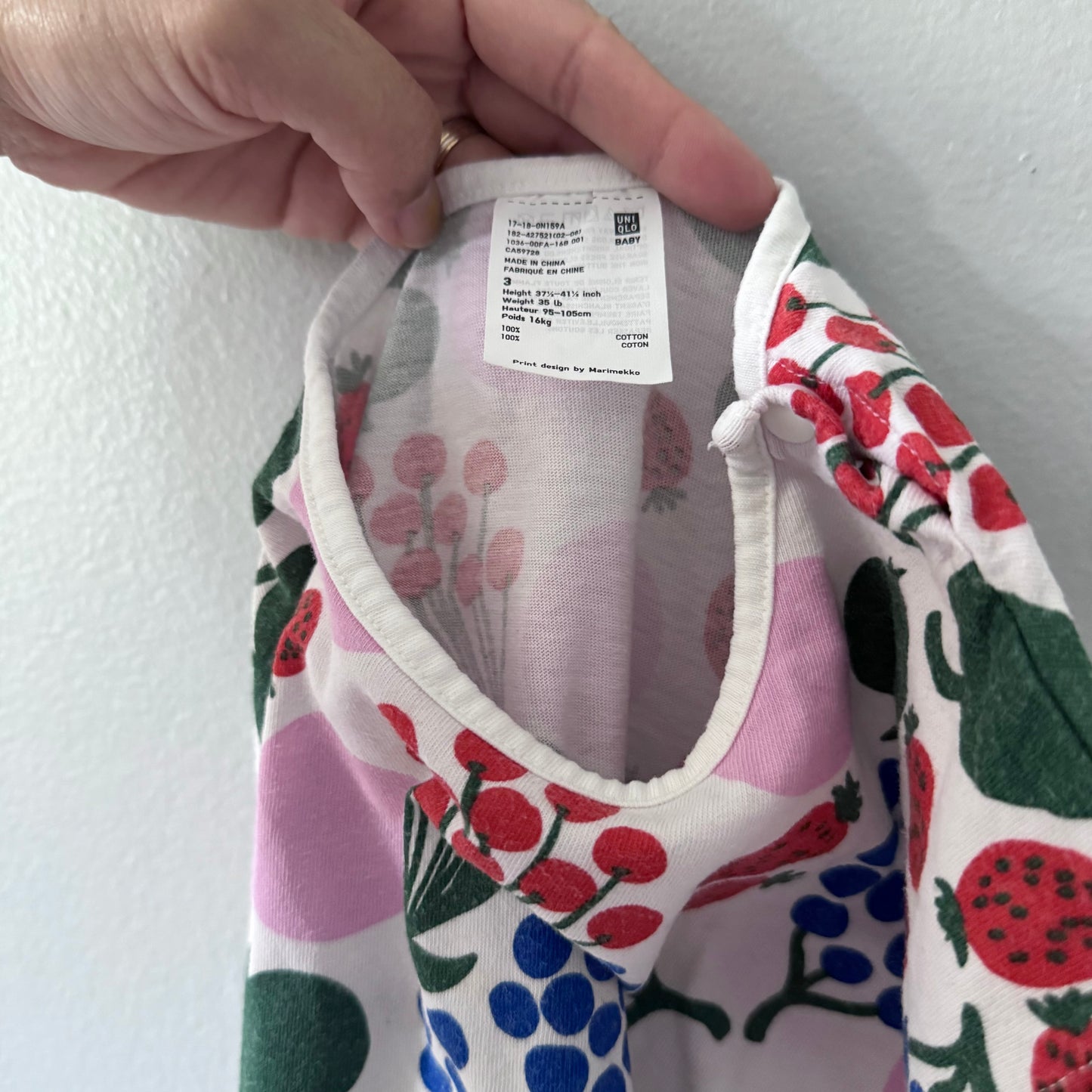 Uniqlo x Marimekko / Summer dress / 3Y