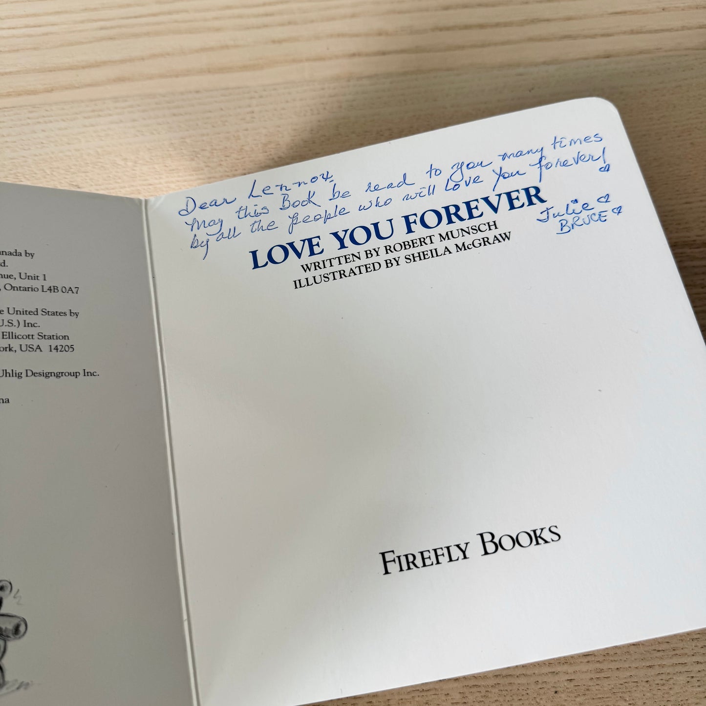 Love You Forever / Robert Munsch
