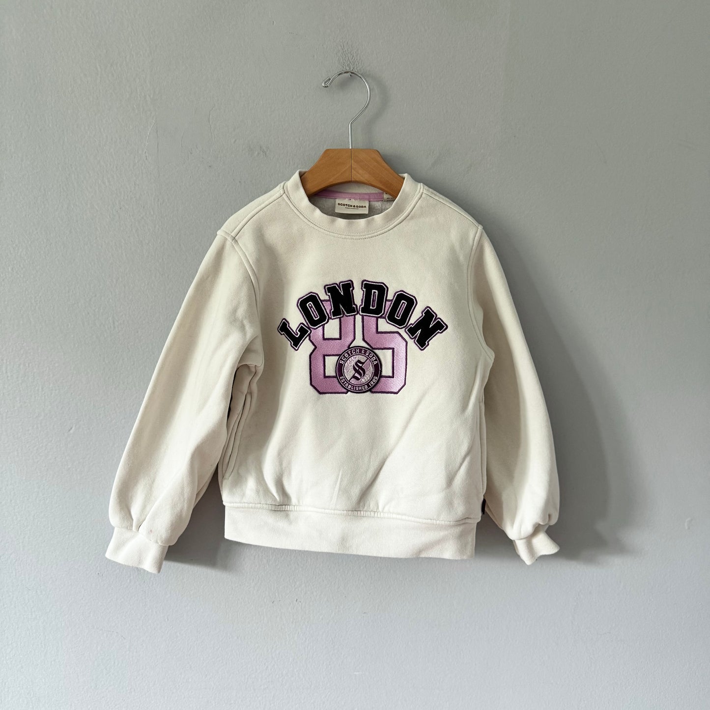 Scotch and Soda / Ivory sweatshirt / 6Y