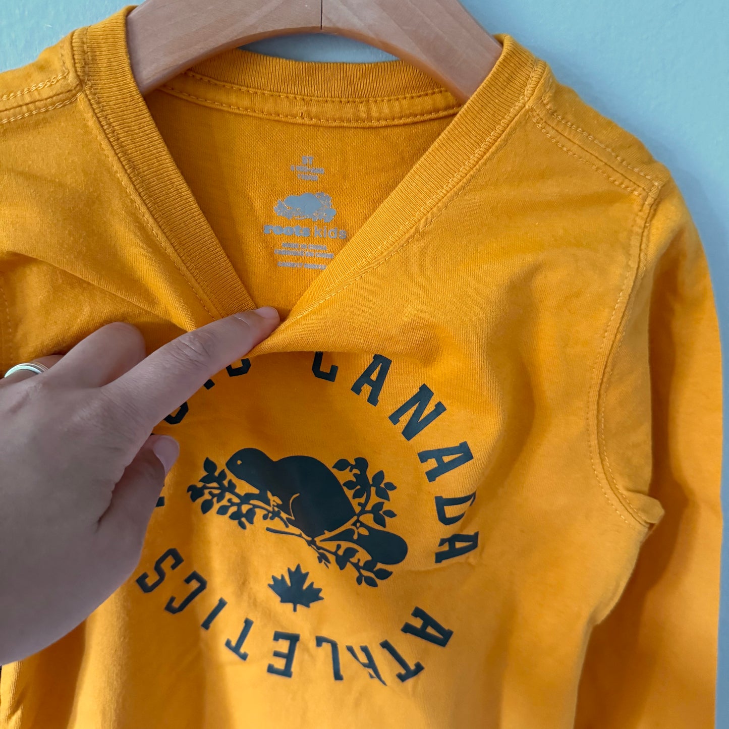 Roots / Yellow long sleeve / 5T