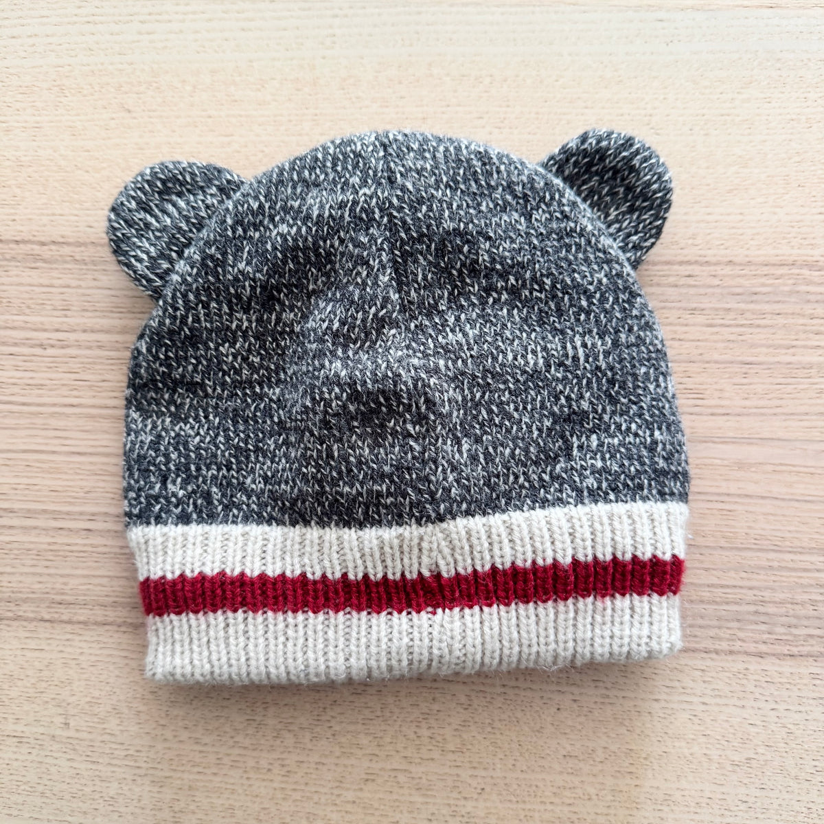 Roots / Fleece lined knit hat / 12-18M