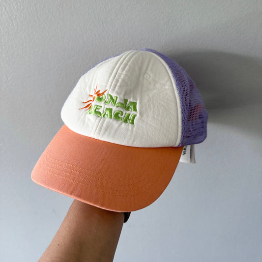 Zara / White purple orange cap / 56cm
