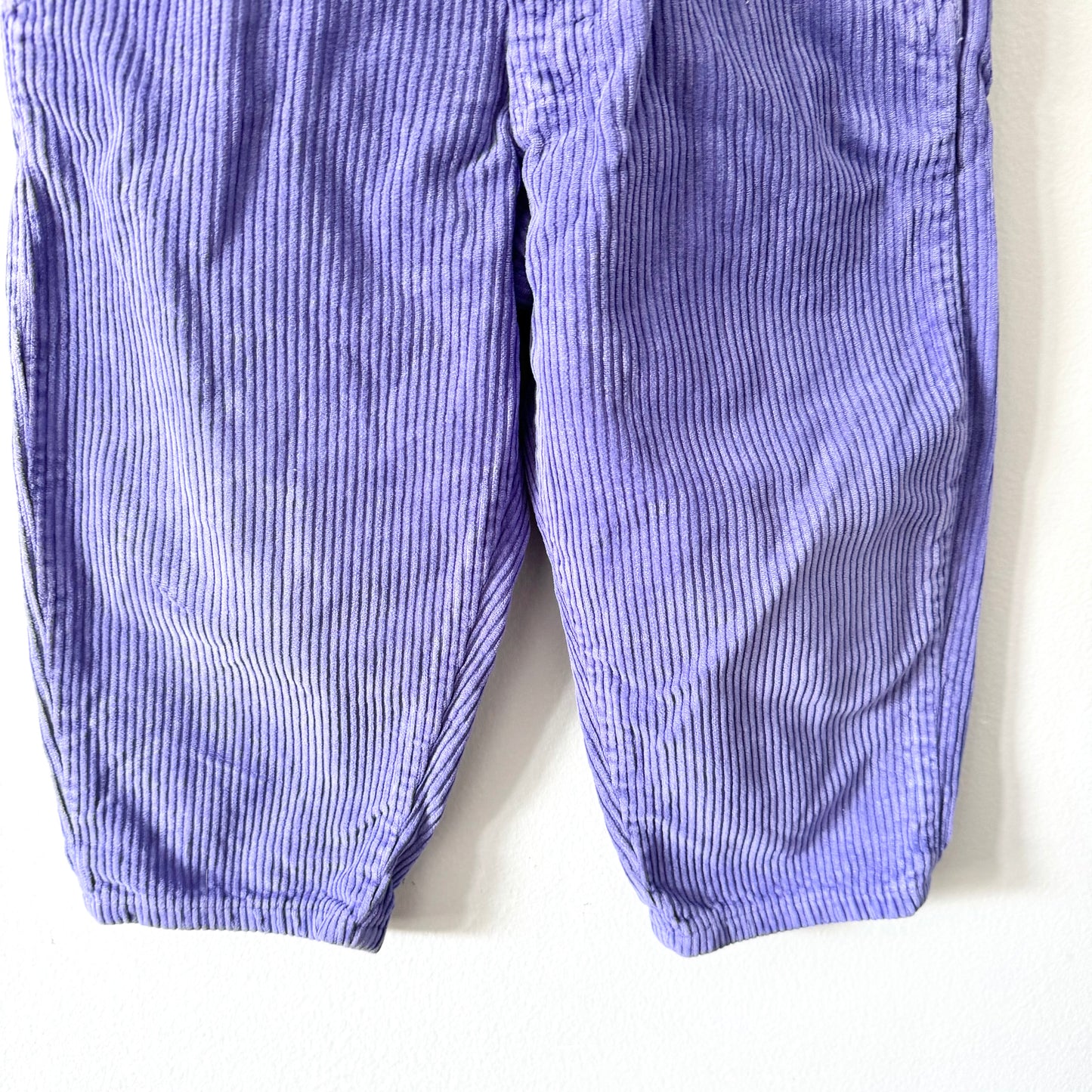 Vintage Oshkosh / Purple corduroy overalls / 3-4Y