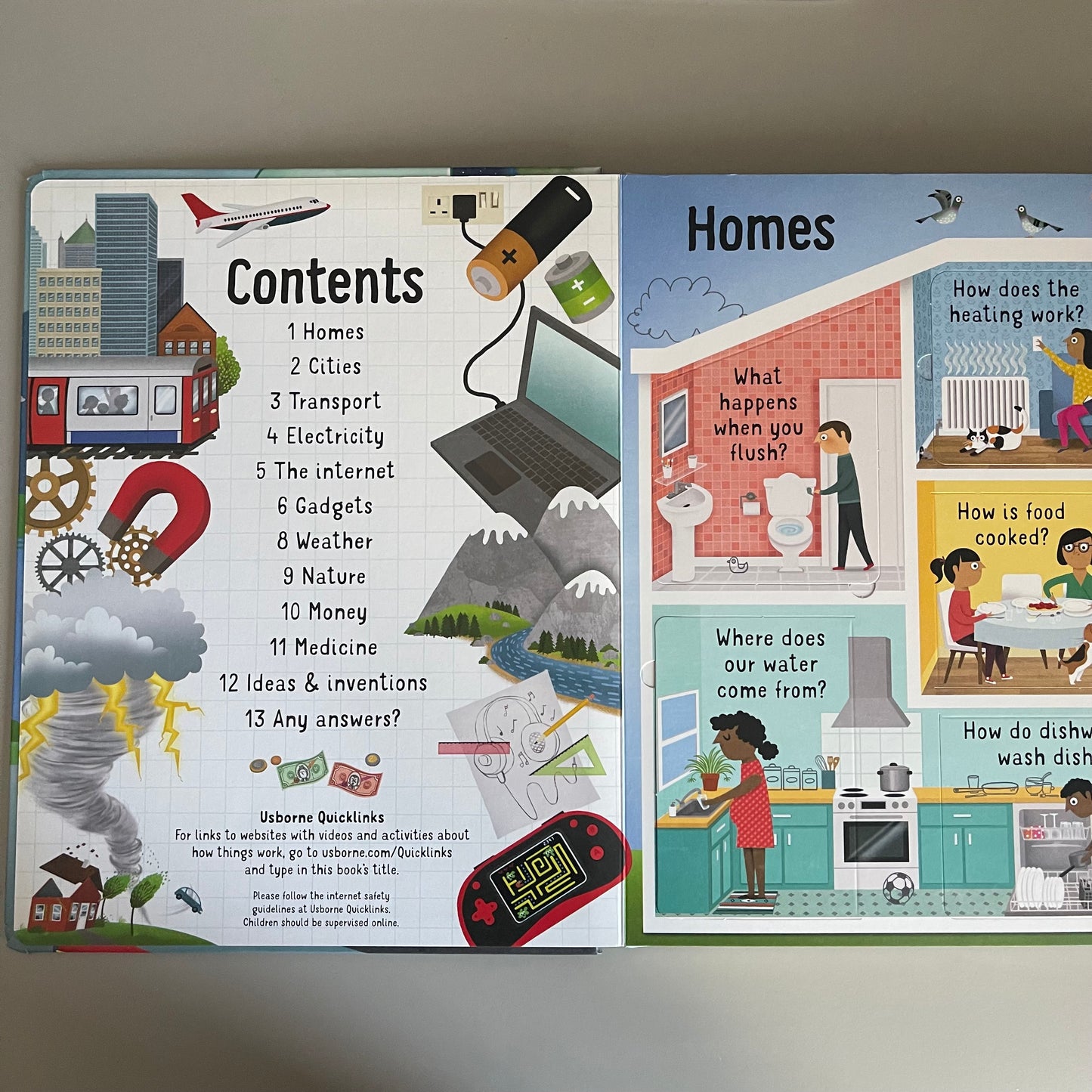 [Brand New] Usborne Lift-the-flap: Questions and Answers - How Does it Work?