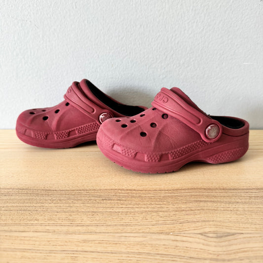 Crocs / Sherpa lined clog / US8-9