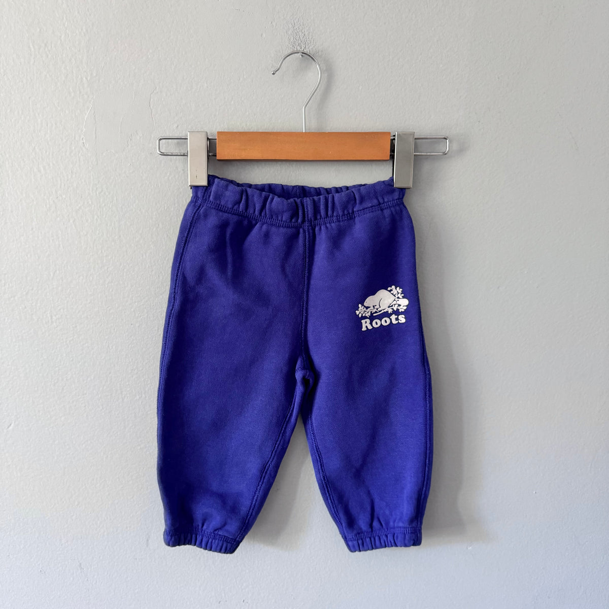 Roots / Purple sweatpants / 12-18M