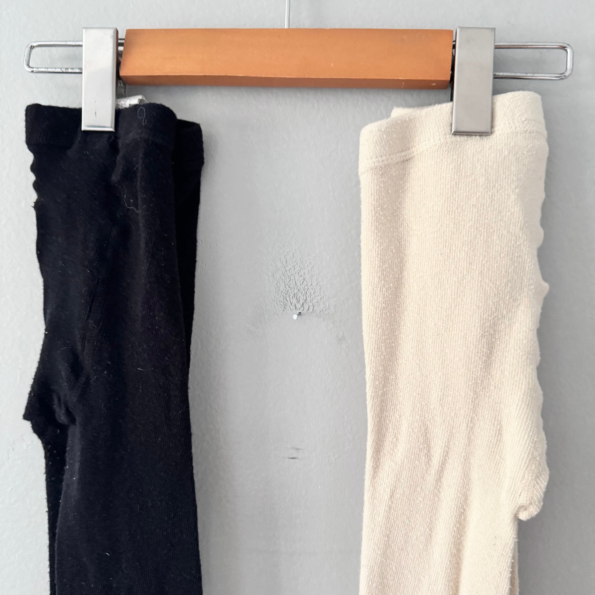 Zara / Tights - black and white / 8-10Y