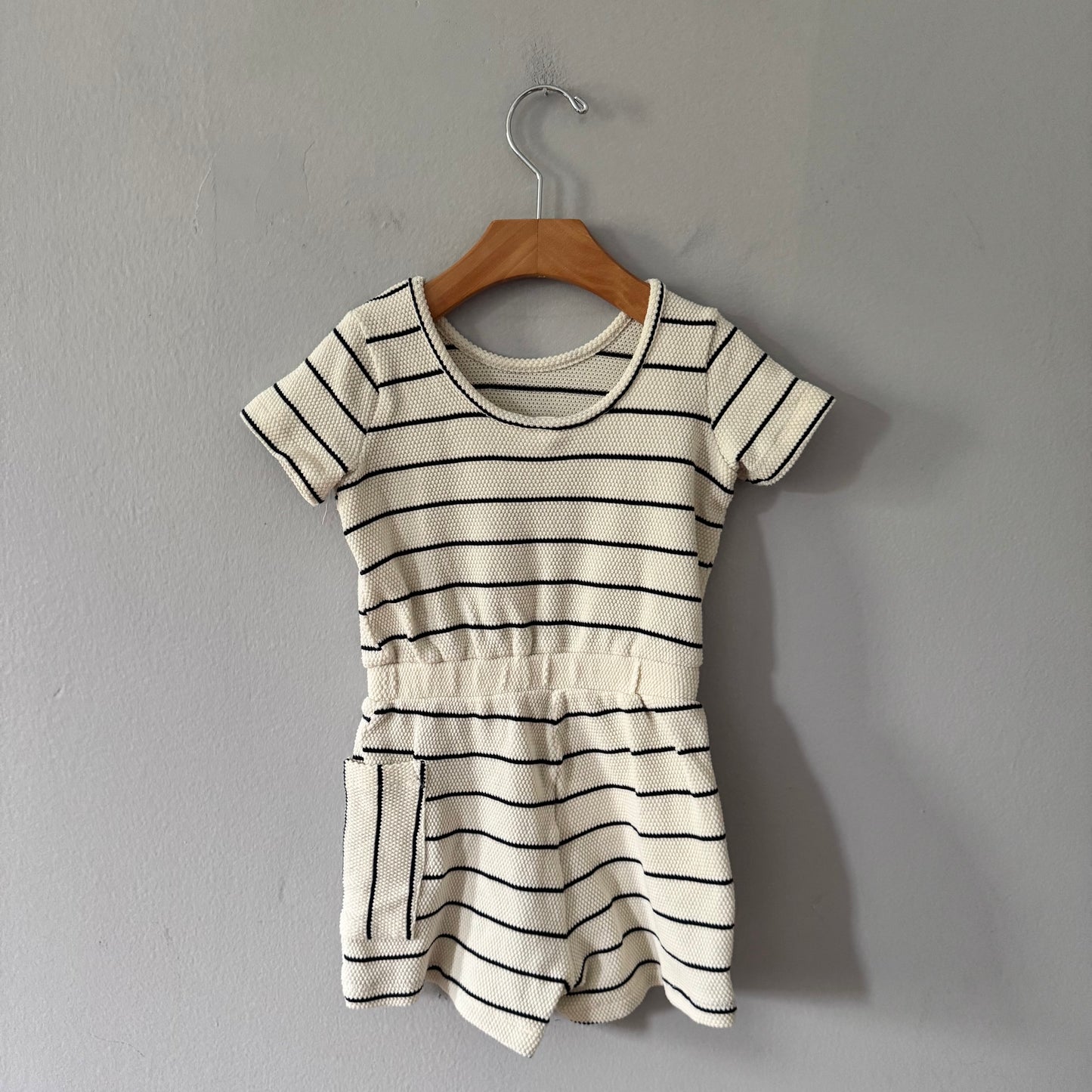 Cotton on Kids / Stripe knit jumpsuit / 3Y