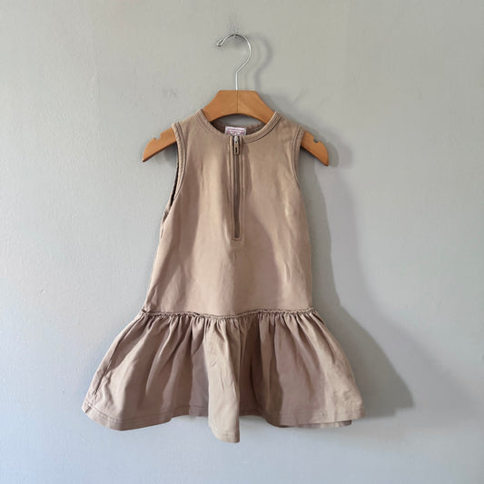Bopop / Brown tank dress / 4Y