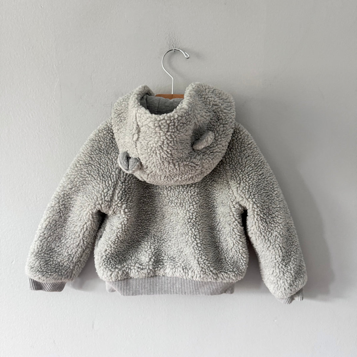 Gap / Grey sherpa jacket / 3Y