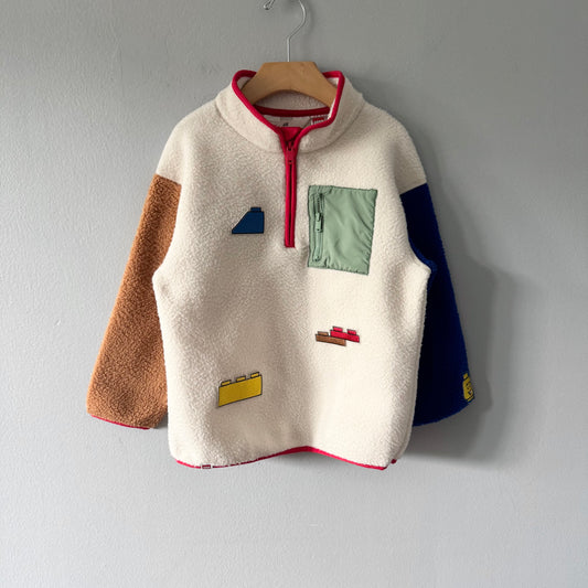 H&M / Lego fleece top / 4-6Y