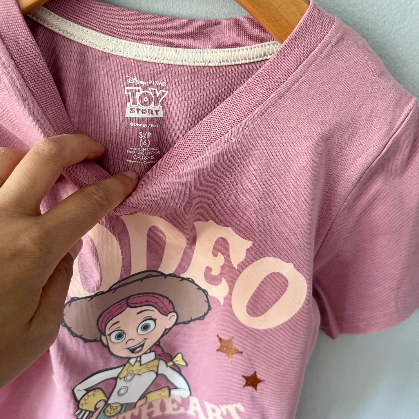 Toy Story / Pink Jessie T-shirt / 6Y