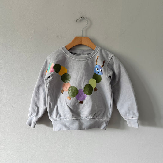Okayok / Caterpillar sweatshirt / 2Y