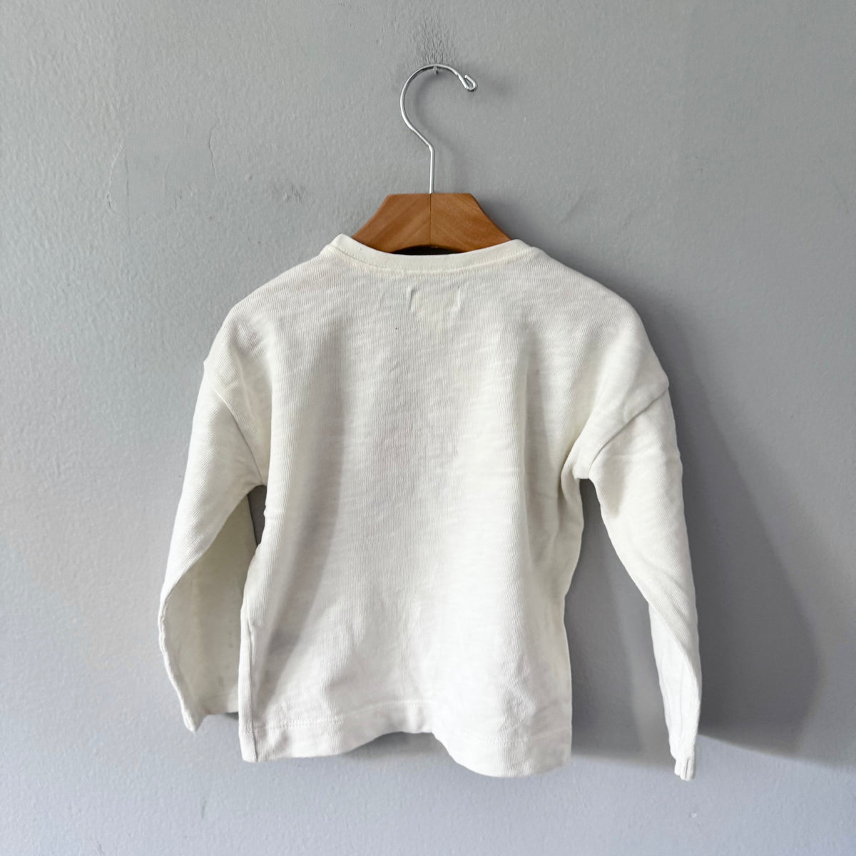 Hatley / White long sleeve T-shirt / 3Y