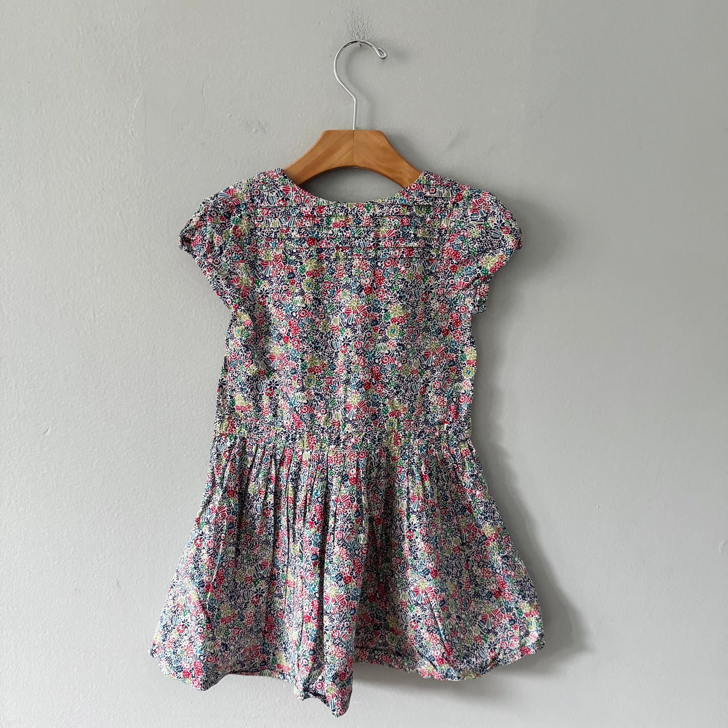 Jacadi / Floral blouse dress / 4Y