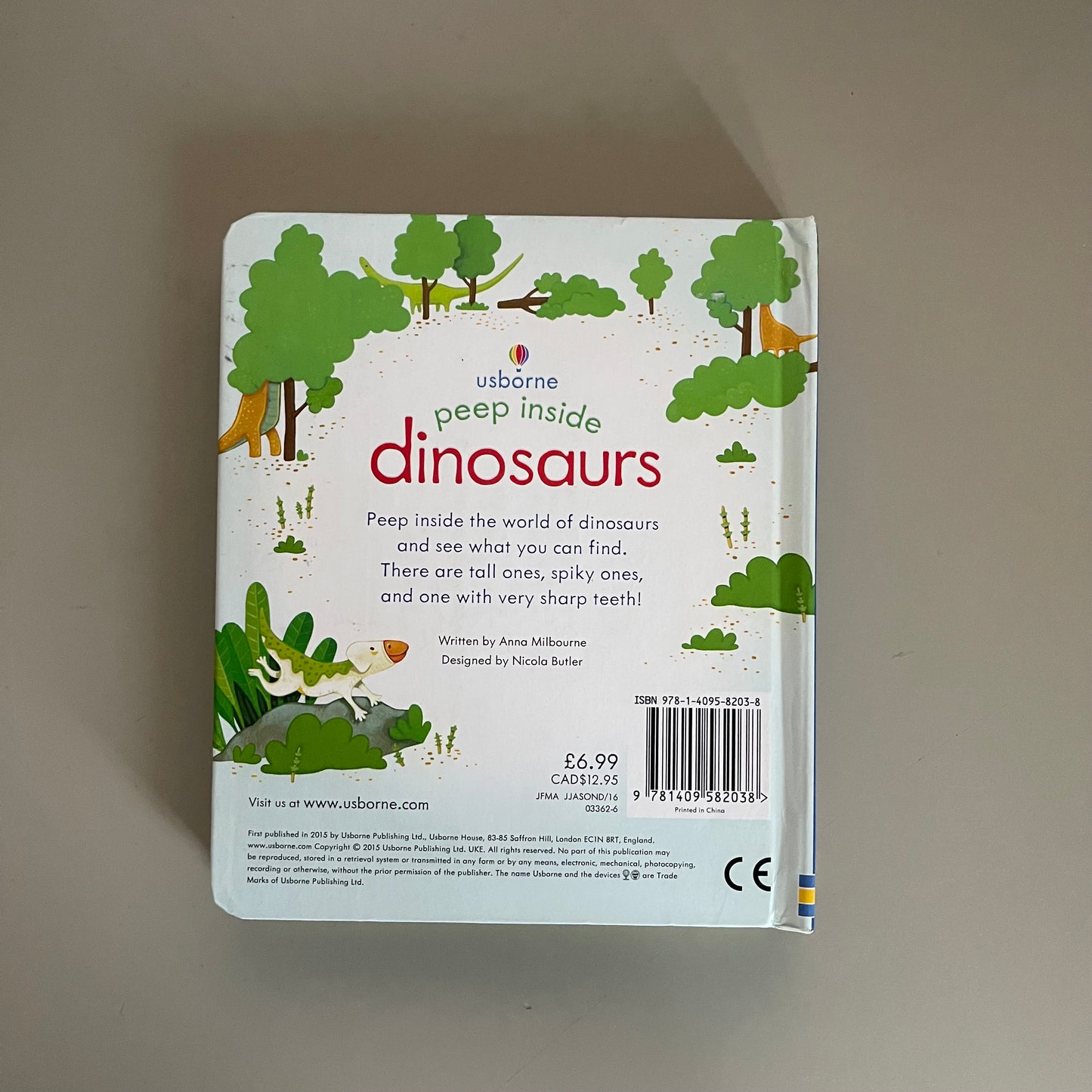 Usborne - Peep Inside Dinosaurs