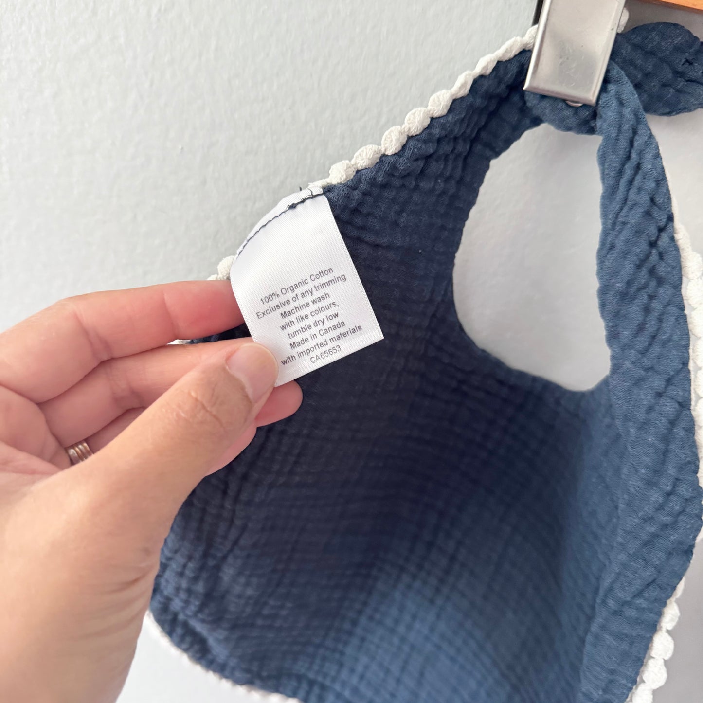 Organic cotton bib - Set of 2