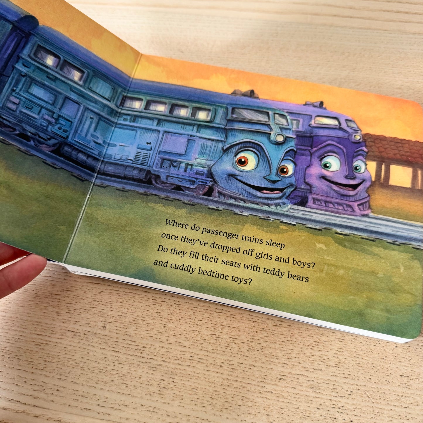 Where Do Steam Trains Sleep at Night? / Brianna Caplan Sayres