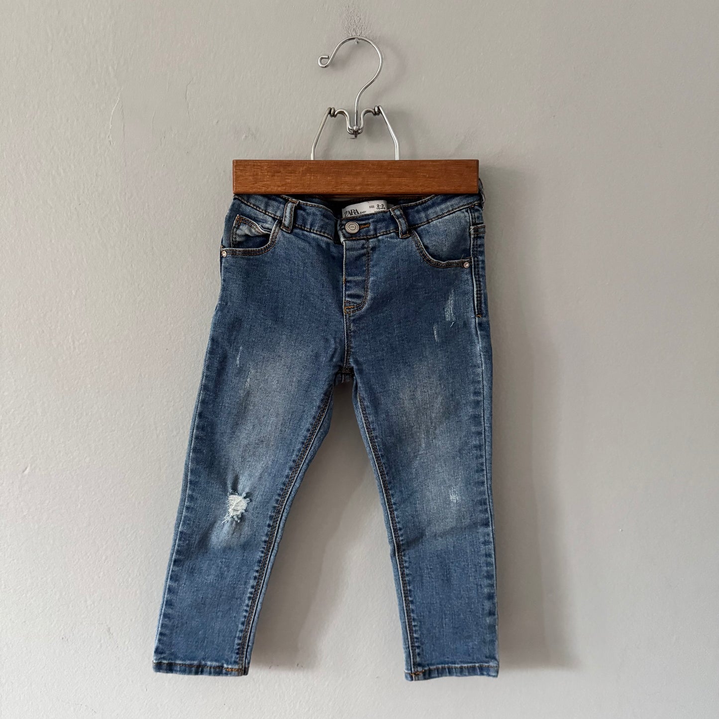 Zara / Stretch denim / 2-3Y
