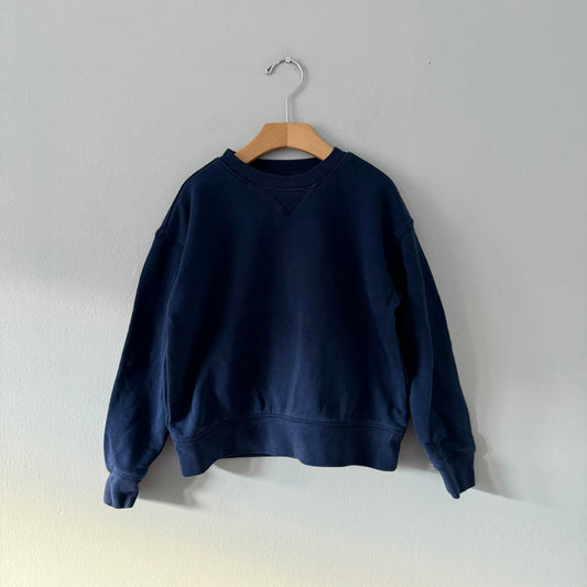 Crewcuts / Navy sweatshirt / 6-7Y