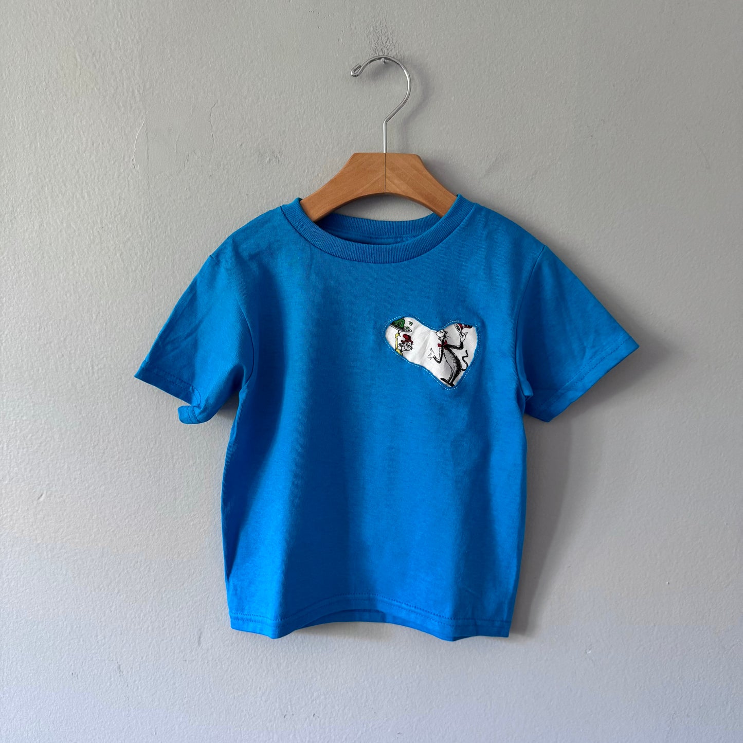 No brand / Dr. Seuss blue T-shirt / 3T - Brand new