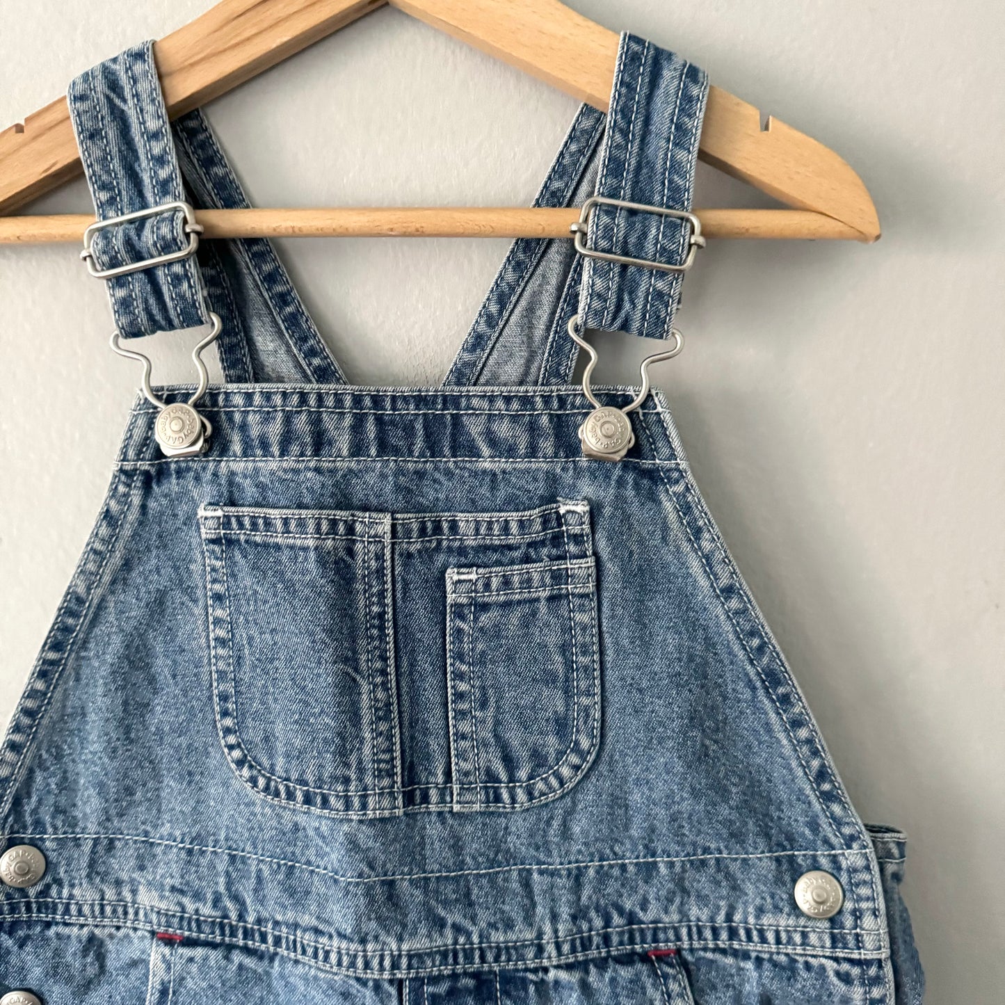 Gap / Denim overall short / 4-5Y