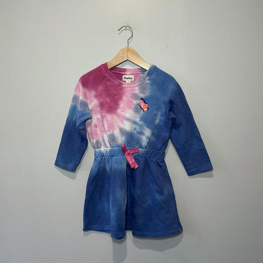 Hatley / Tie dye sweatshirt dress / 3Y