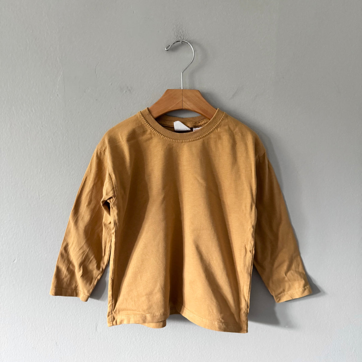 Zara / Light brown long sleeve / 3-4Y