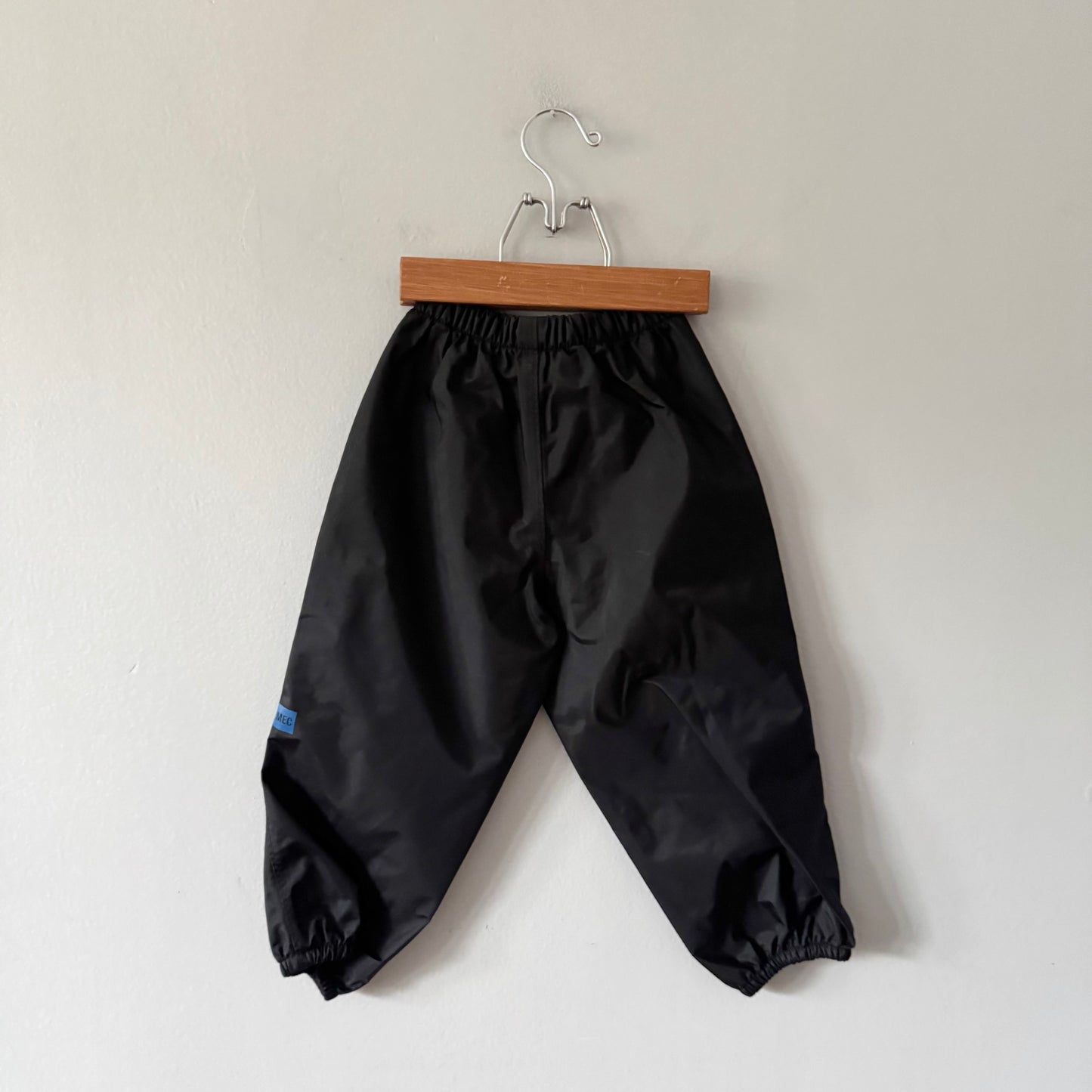 Mec / Black rain pants / 3Y