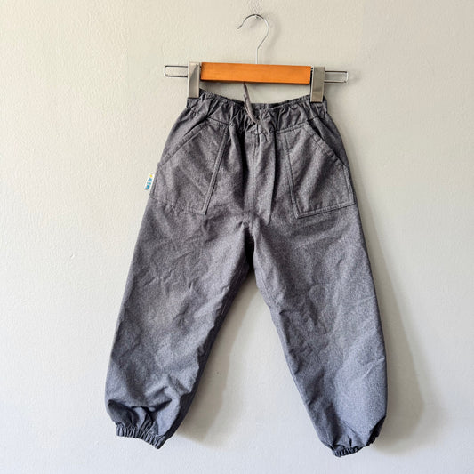 Jan & Jul / Fleece lined splash pants / 4T