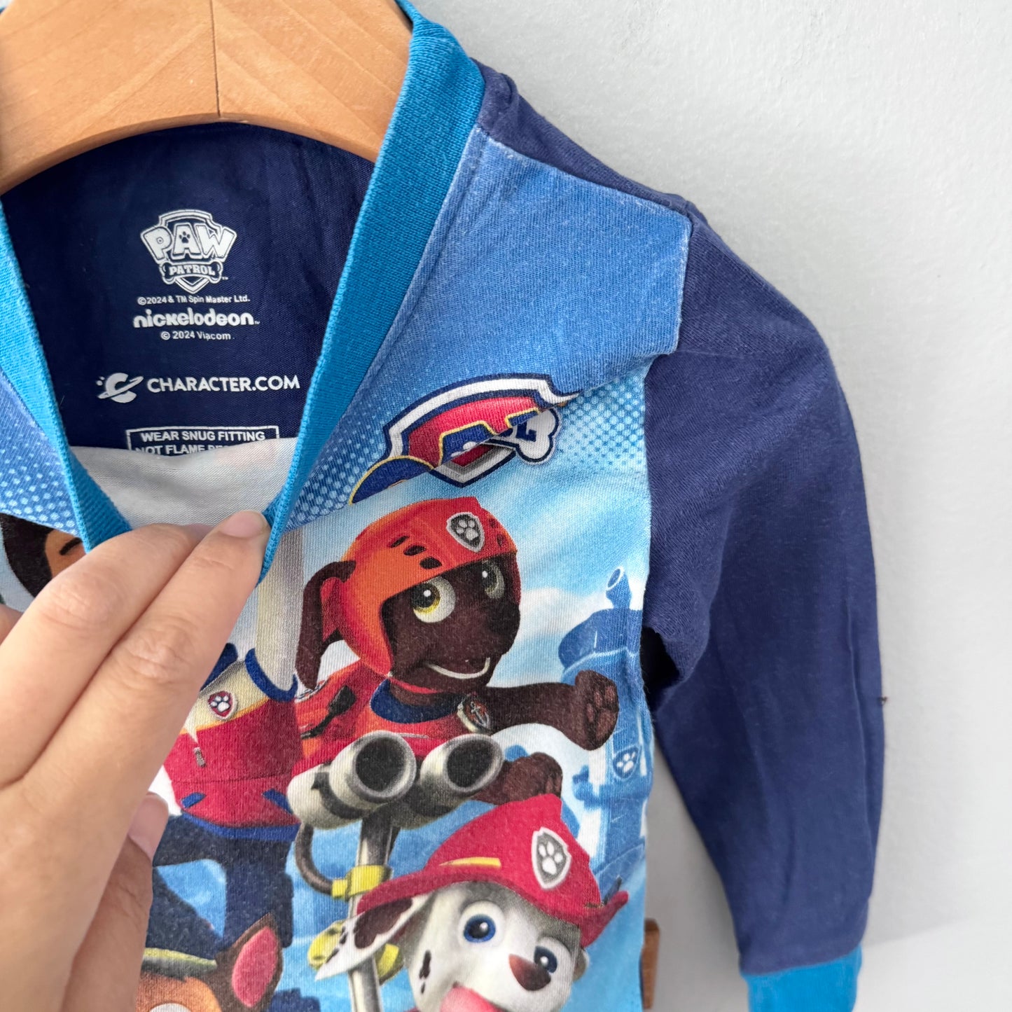 Paw Patrol / Long sleeve pajama set / 2T