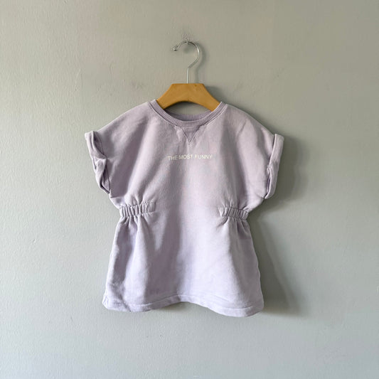 Zara / Lavender crew dress / 18-24M