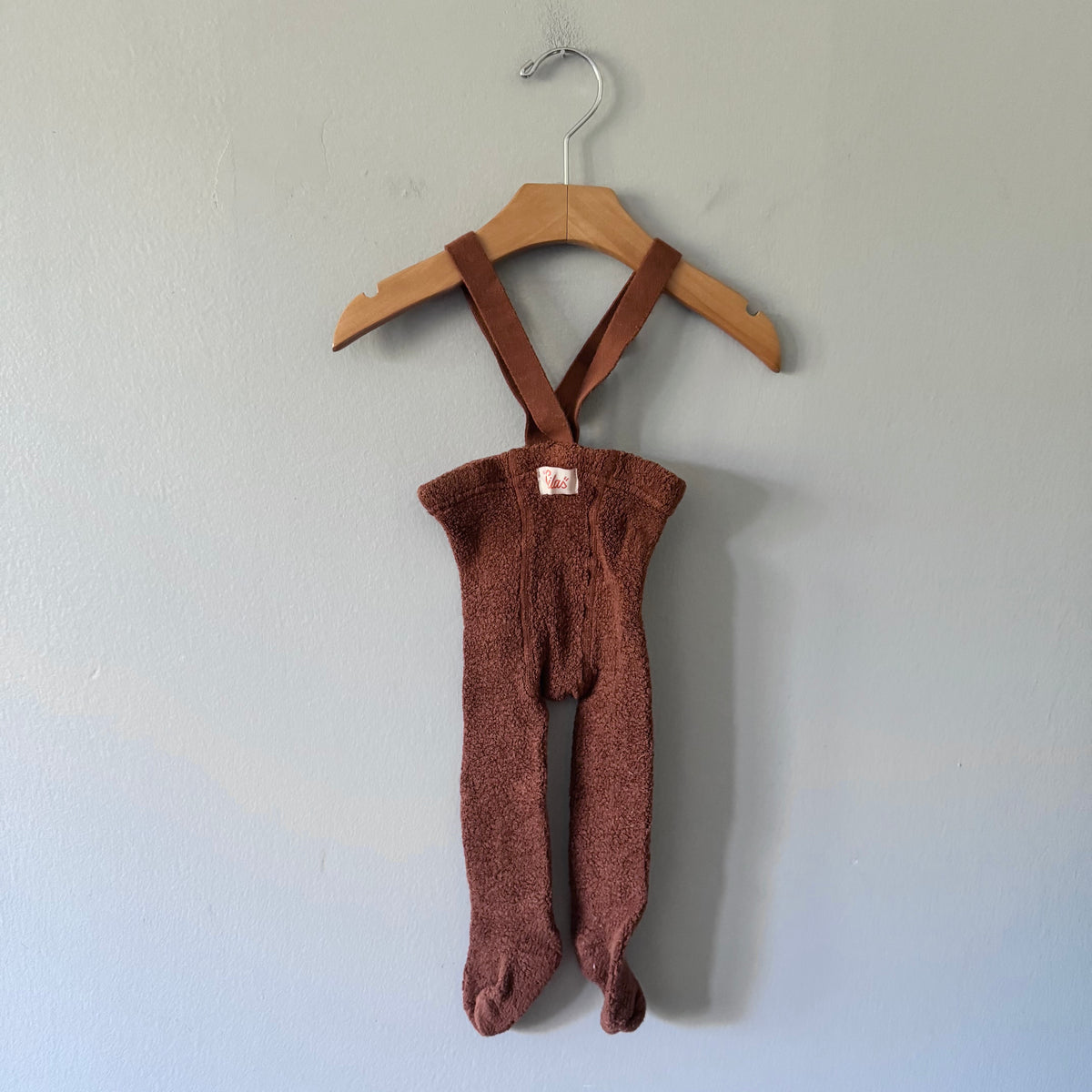 Silly Silas / Brown footed tights / 3-6M