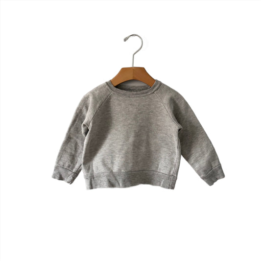 Mini Mioche / Light grey sweatshirt / 12-18M