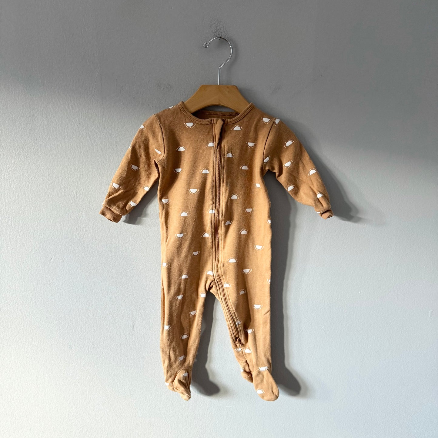 Petit lem	/ Brown x sun romper / 9M